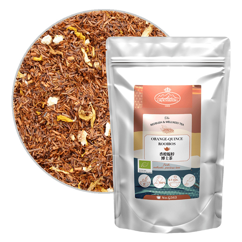 Orange-Quince Rooibos 100g Loose Leaf Pouch