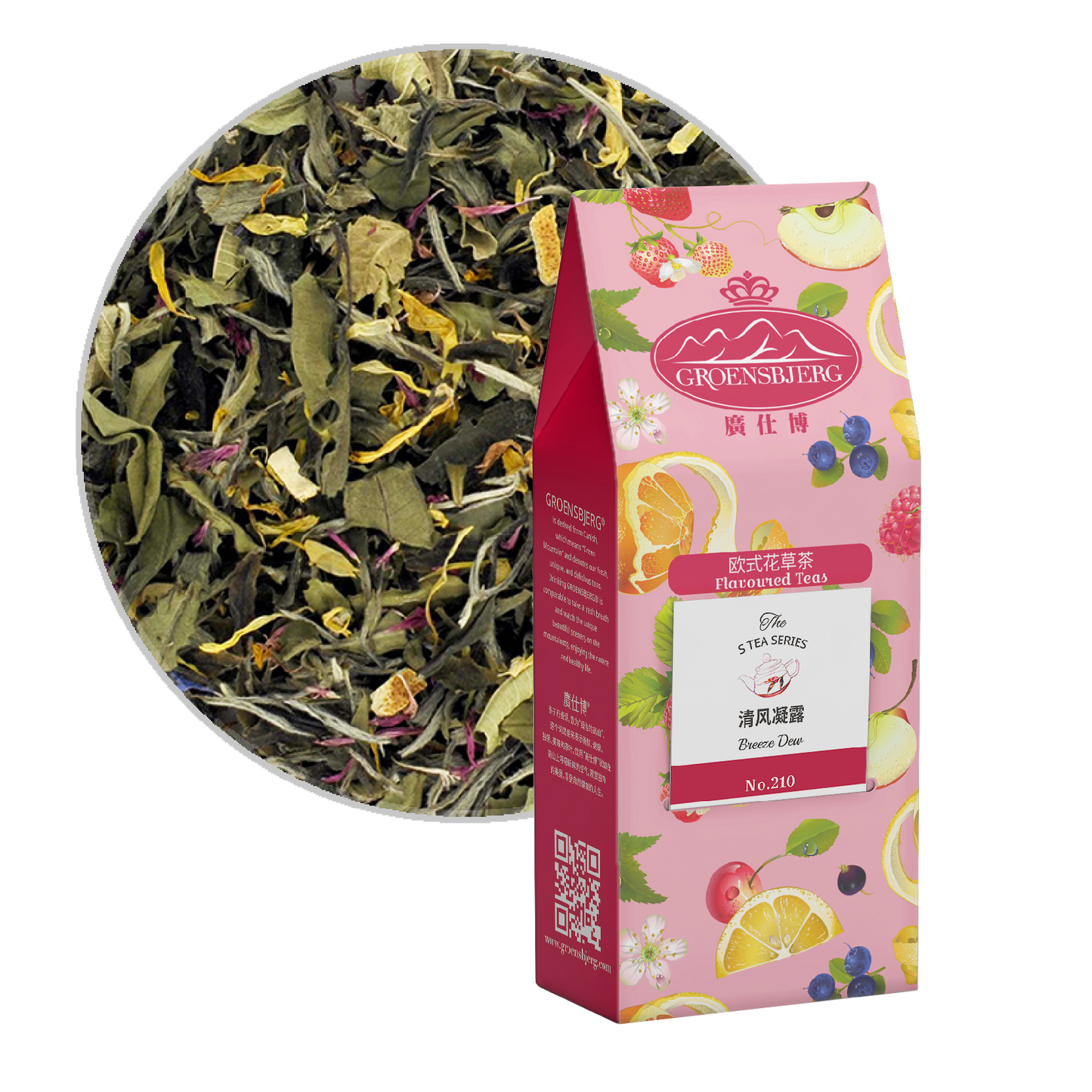 Breeze Dew 38g Pouch Box with Loose Tea