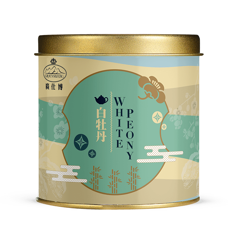 White Peony 38g Gold Medium Tin