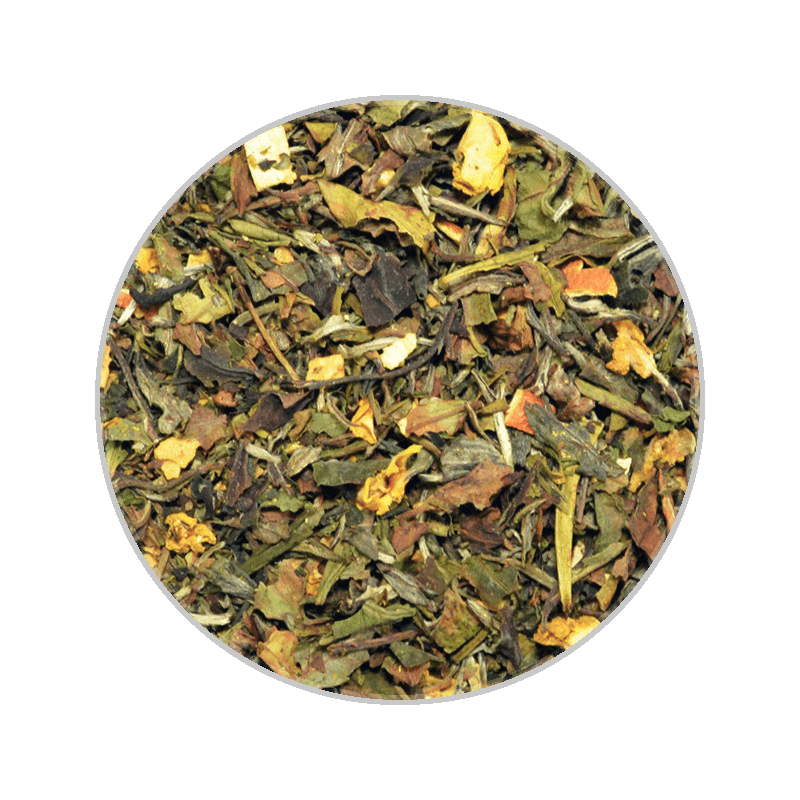 Orange White 100g Loose Leaf Pouch