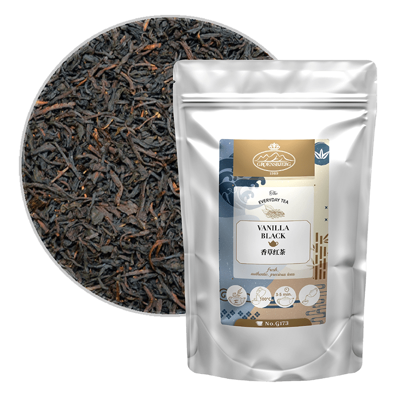 Vanilla Black 100g Loose Leaf Pouch