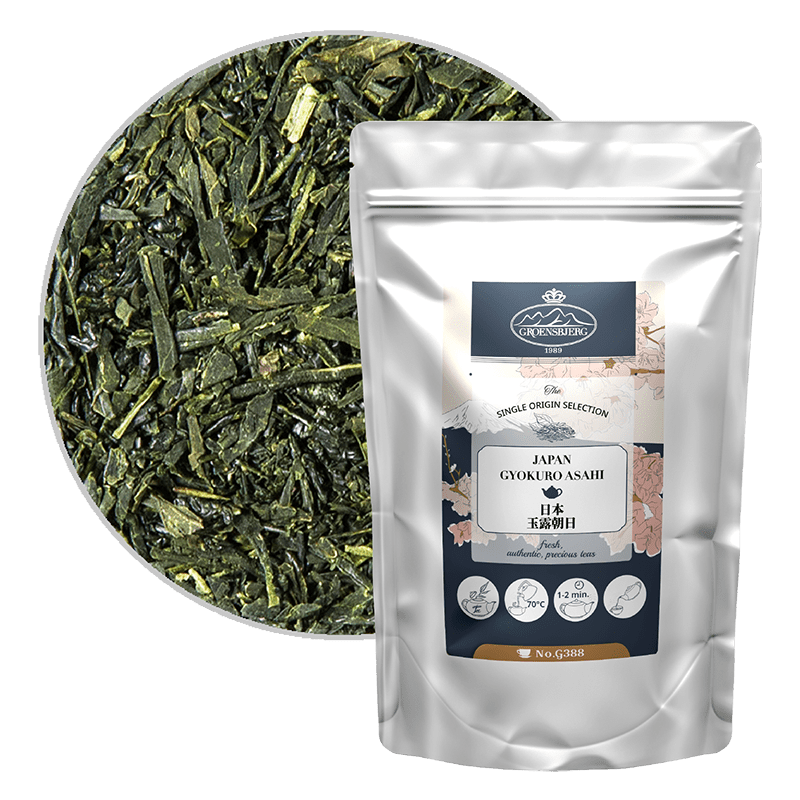 Japan Gyokuro Asahi 100g Loose Leaf Pouch