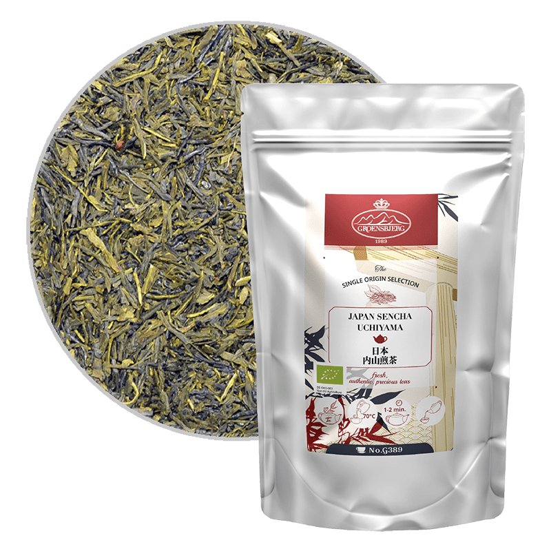 Japan SENCHA UCHIYAMA 100g Loose Leaf Pouch