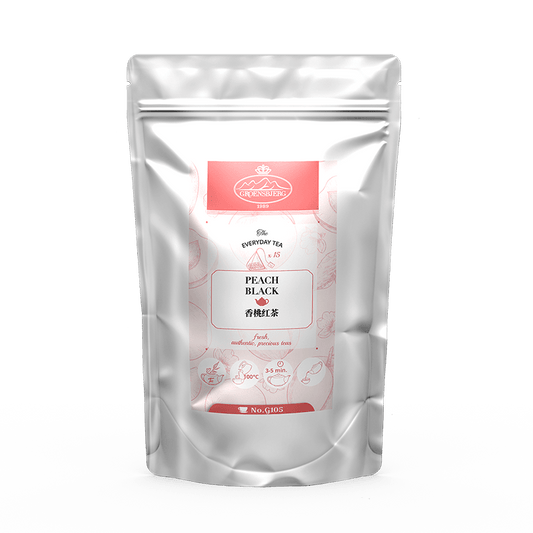 Peach Black 37.5g Pyramid Tea Bags