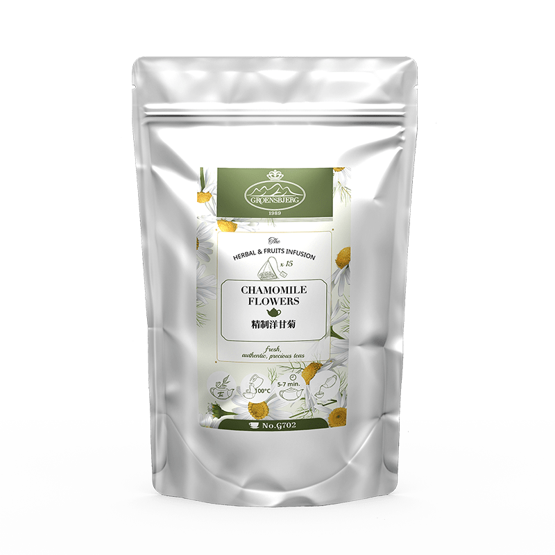 Chamomile Flowers 37.5g Pyramid Tea Bags