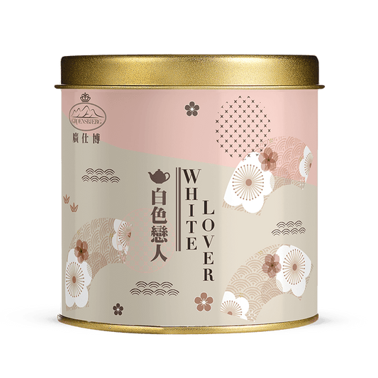White Lover 60g Gold Medium Tin