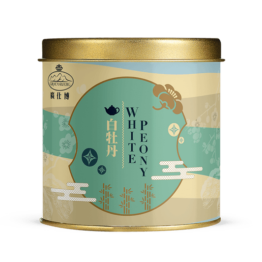 White Peony 38g Gold Medium Tin