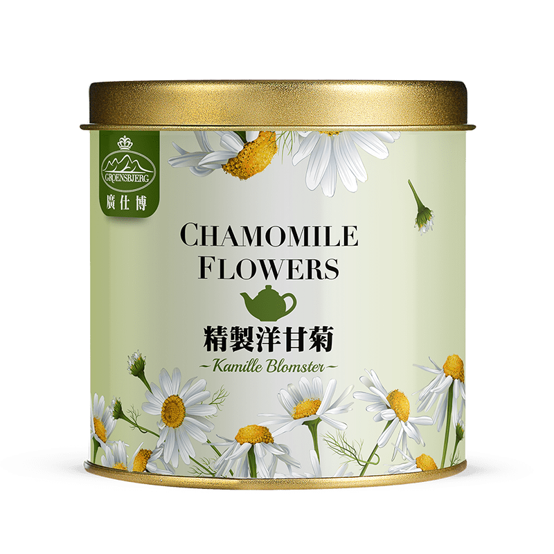 Chamomile Flowers 40g Gold Medium Tin