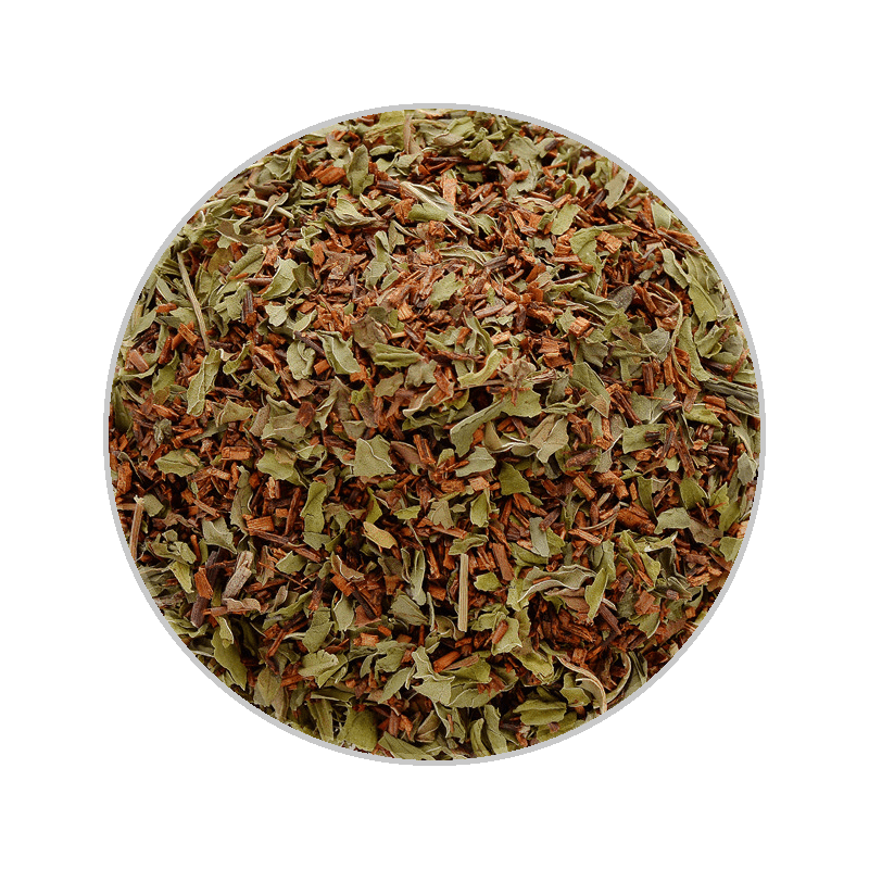 Spearmint Rooibos 60g Pouch Box with Loose Tea