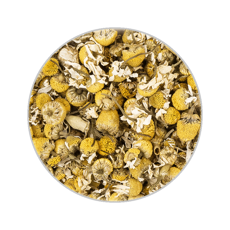Chamomile Flowers 40g Pouch Box with Loose Tea